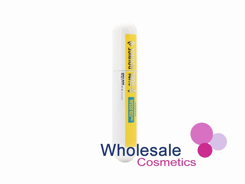 9 x Maybelline The Colossal Curl Bounce Waterproof Mascara - 02 VERY BLACK